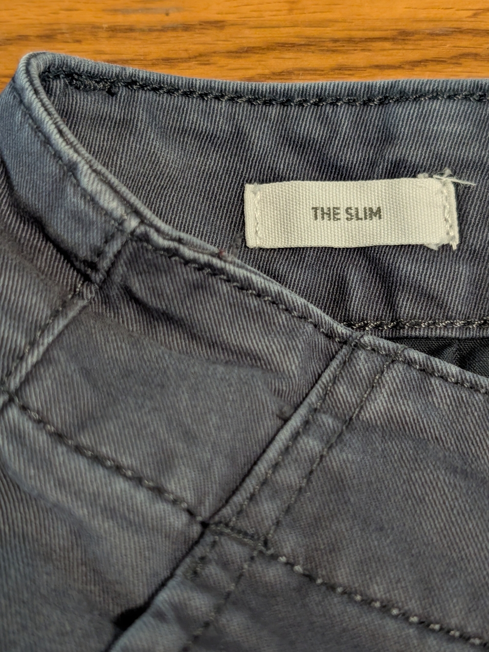 LOFT Petites Gray Slim Cropped Mid Rise Chino Pants - Picture 9 of 13